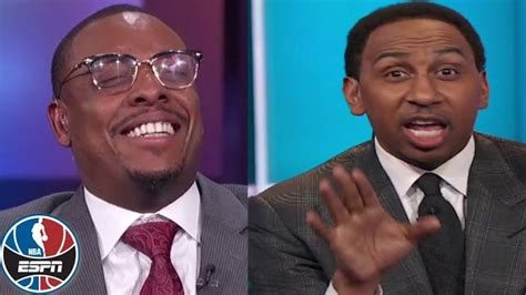 Stephen A. Smith and Jalen Rose are blown away by Paul Pierce saying the Los Angeles Lakers should shut down LeBron James for the rest of the season on The J...
